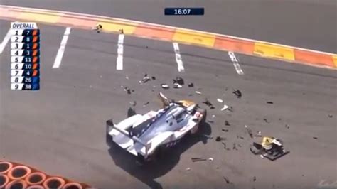 Accidente SPA del piloto Pietro Fittipaldi