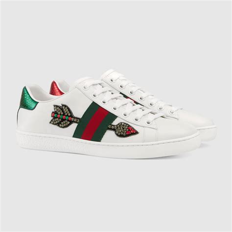 Ace embroidered sneaker   Gucci Women s Sneakers ...