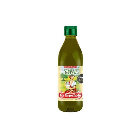 Aceite de oliva virgen extra La Española 250 ml ...