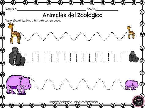 actividades animales de zoologico 14   Imagenes Educativas