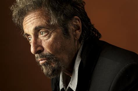 Actor Al Pacino is  just talking  in his one man show ...