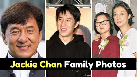 Actor Jackie Chan Family Photos With Wife Joan Lin, Son ...
