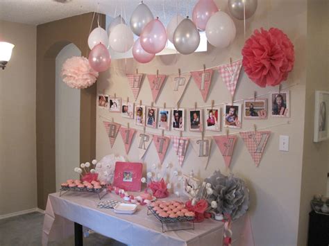 Actual decorations for my baby girl s 1st bday party ...