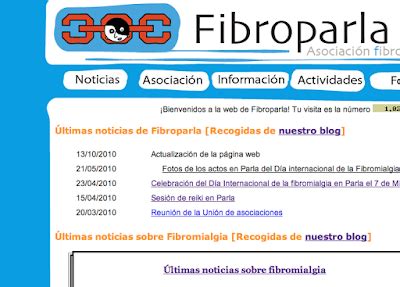 Actualización de la página web de Fibroparla   El rincón ...