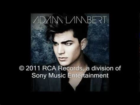 Adam Lambert RUNNIN  traduzione italiana  Sony Rca ...