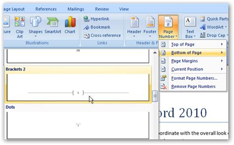 Add Page Numbers to Documents in Word 2007 & 2010