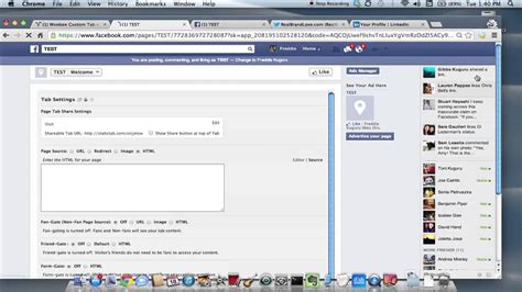 Adding Facebook, Twitter & LinkedIn Buttons on My Facebook ...