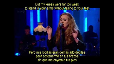 Adele Set Fire To The Rain Subtitulada Traducida Español ...