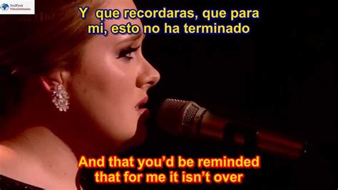 Adele   Someone Like You SUBTITULADO EN ESPAÑOL Y EN ...