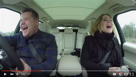 Adeleが車の中でカラオケ「Chasing Pavements」を熱唱！？Carpool Karaokeが熱い ...
