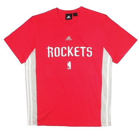 Adidas Camiseta NBA Primary Rockets  rojo    manelsanchez.pt