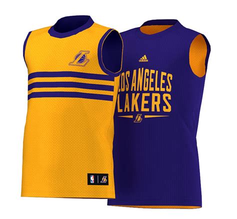 Adidas Camiseta Niño NBA L.A Lakers Summer Run Reversible