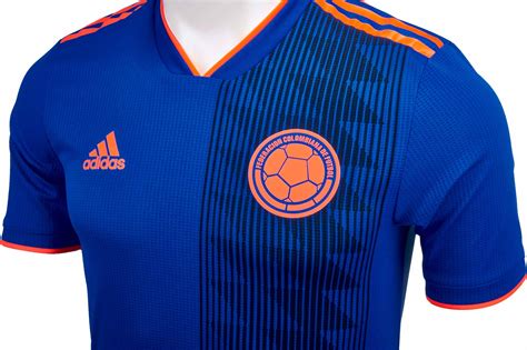 adidas Colombia Authentic Away Jersey 2018 19   SoccerPro.com