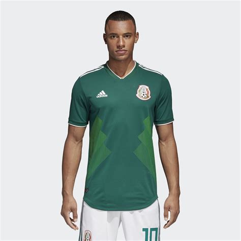 adidas Mexico Home Authentic Jersey   Green | adidas US