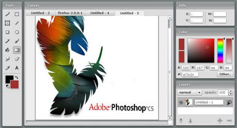 Adobe Online Photoshop free Usage