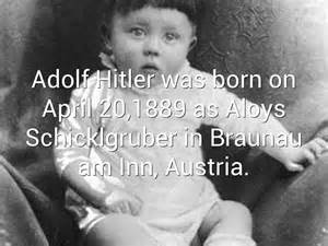 Adolf Hitler Born