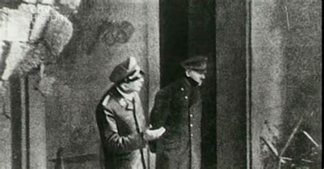 Adolf Hitler, el día antes de su muerte