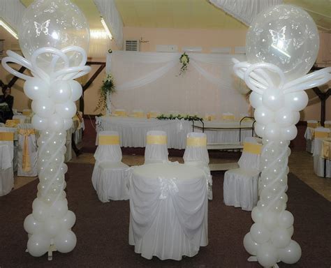 Adornos con globos para boda.¡Originales diseños!