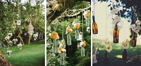 Adornos imprescindibles para bodas en jardines Dimeic