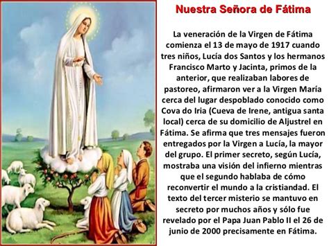 Advocaciones Virgen Maria