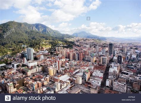 Aerial view of Bogota, the capital of Colombia. Panoramic ...