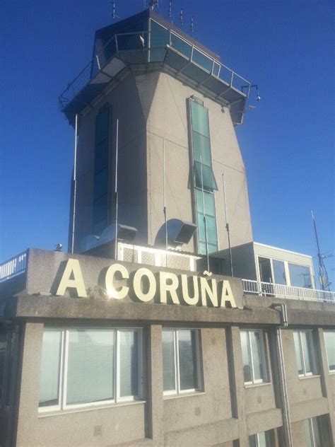 Aeropuerto de A Coruña  LCG  en Culleredo, Galicia ...