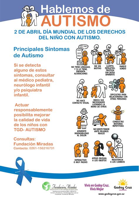 afiche autismo terminado | Municipalidad de Godoy Cruz