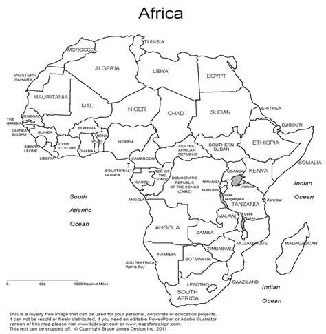 Africa: Africa Political Map SS7G1