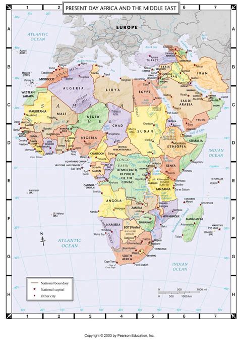 Africa Atlas Map