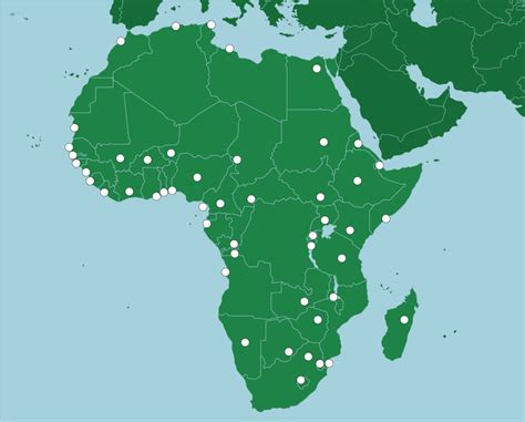 África: Capitales   Juego de Mapas