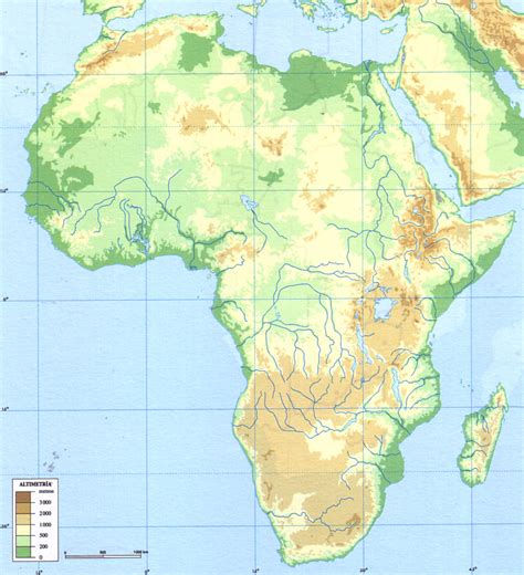 África Físico.jpg 1.015×1.115 píxeles | Mapas | Pinterest ...