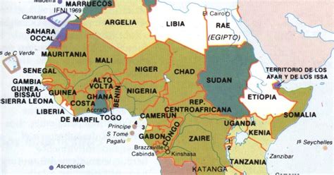 AFRICA Localización Geográfica Países   Mundo Geografía
