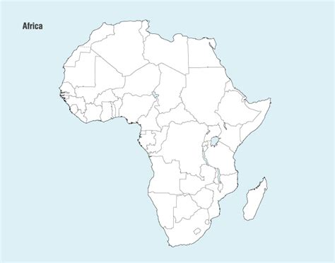 africa map ai   아프리카 지도    일러스트  :: HINARI