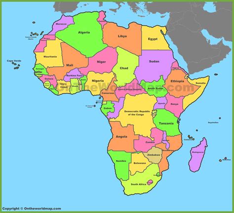 Africa Maps | Maps of Africa   OnTheWorldMap.com