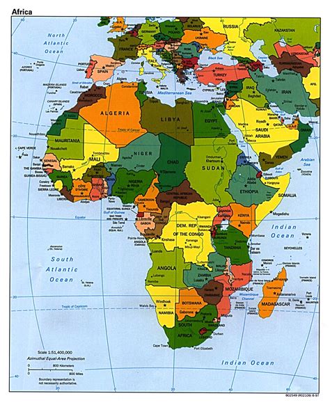 Africa Maps   Perry Castañeda Map Collection   UT Library ...