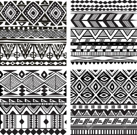 african patterns black and white seamless   Google Search ...