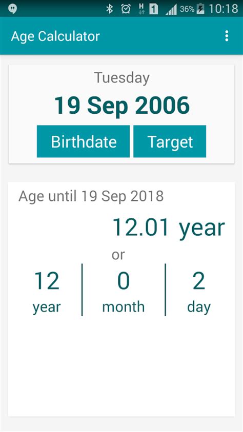 Age Calculator   Android Apps on Google Play