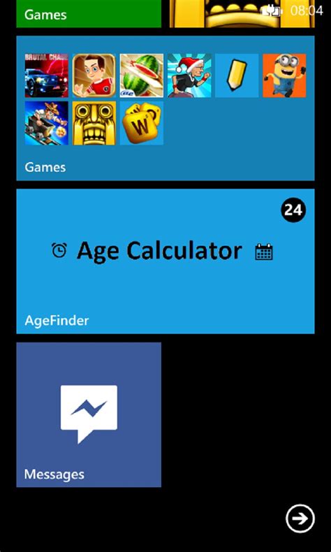 Age Calculator for Windows 10 Mobile