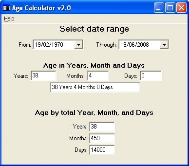 Age Calculator | ReadyForSoftware
