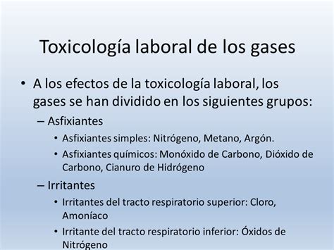 Agentes toxicológicos y sustancias químicas  página 2 ...