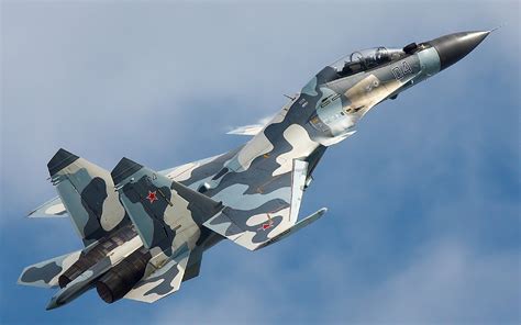 Aircraft Russia air force Su 35 Flanker E Su 30MKI fighter ...