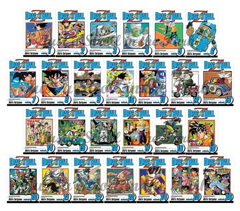 Akira Toriyama Complete Dragon Ball Z English Manga Anime ...