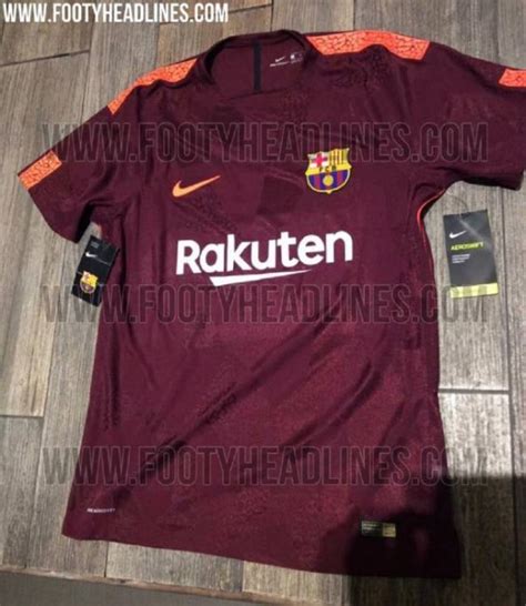 Al descubierto la tercera camiseta del FC Barcelona 2017 2018
