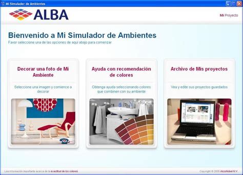 ALBA Mi Simulador de Ambientes para Windows
