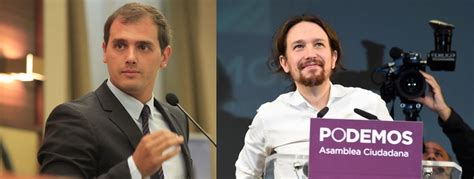 Albert Rivera and Pablo Iglesias, two leaders, two ...