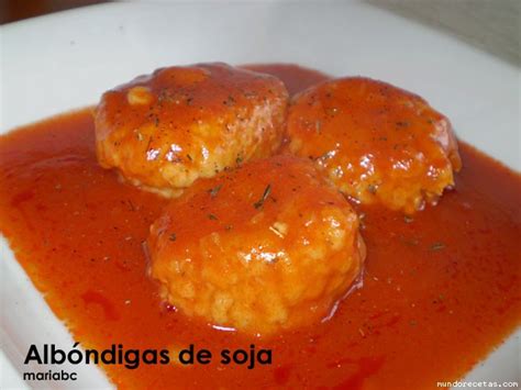 Albóndigas de soja con tomate  FC