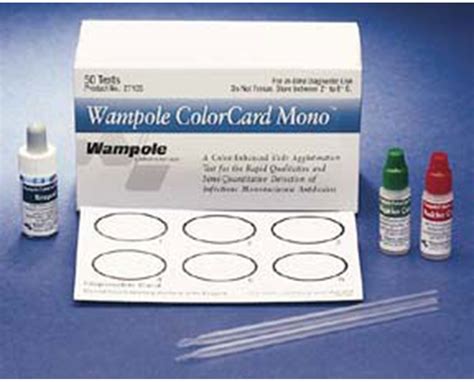 Alere Mono latex Test Kit   save at Tiger Medical, Inc