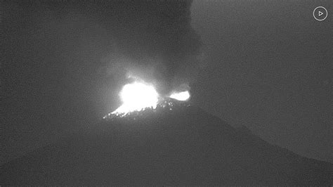 Alerta en el centro de México por actividad del volcán ...
