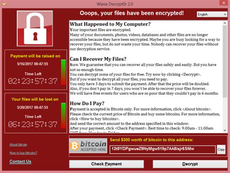 Alerte virus – WannaCry – Rive Bureautique