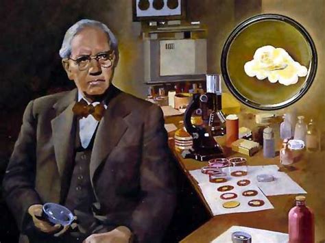 Alexander Fleming. Fotos: Fleming y el Penicillium